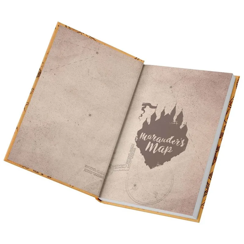 Harry Potter Notebook Lumineux Marauder Map – Image 2
