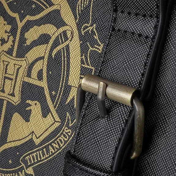 Harry Potter Sac à main noir pour femme avec poignée sur le dessus – Image 3