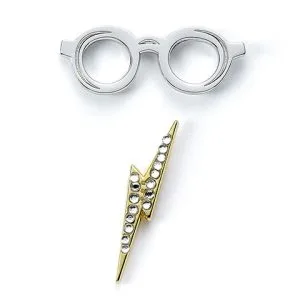 Badge pin’s lunettes et éclair - Harry Potter