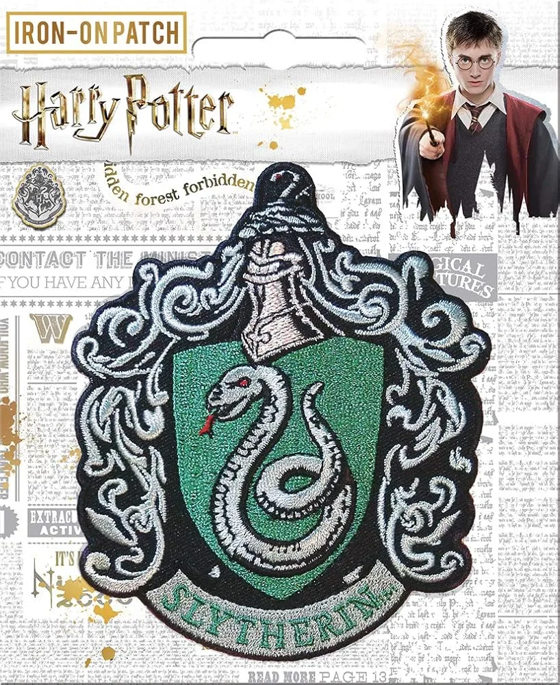 Écusson Harry Potter Serpentard sous licence officielle – Image 2