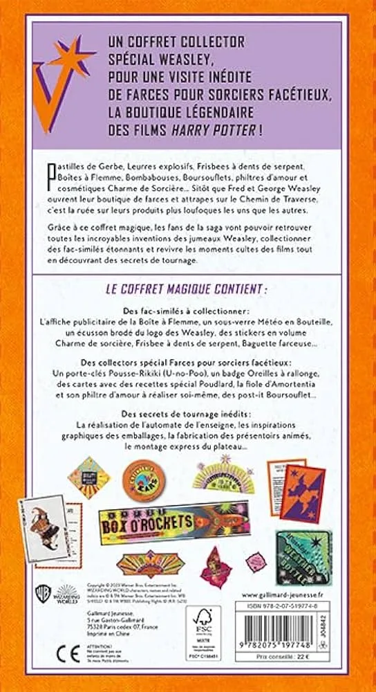 Weasley - Farces pour sorciers facétieux - Coffret magique du monde des sorciers – Image 3