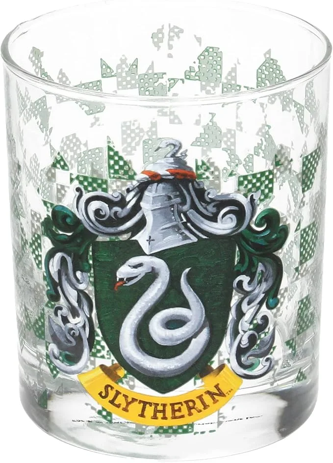 HARRY POTTER VERRE CRISTAL SERPENTARD 370ML