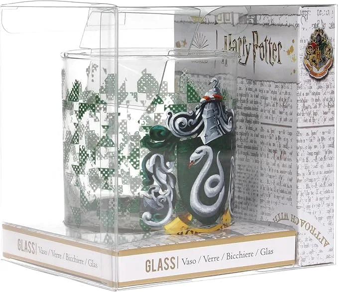 HARRY POTTER VERRE CRISTAL SERPENTARD 370ML – Image 4
