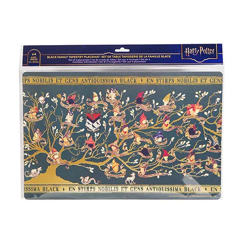 Lot de 4 sets de table - Famille Black - Harry Potter – Image 2