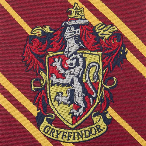 Cravate kid Gryffondor - Logo tissé - Harry Potter – Image 2