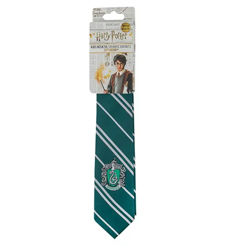 Cravate kid Serpentard - Logo tissé - Harry Potter – Image 3