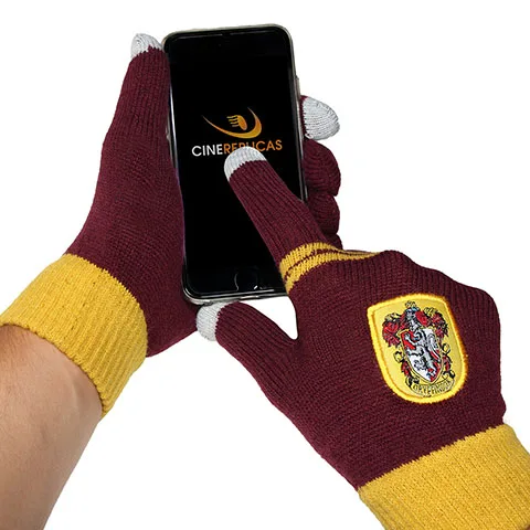 Gants tactiles - Gryffondor pourpre et or - Harry Potter – Image 3