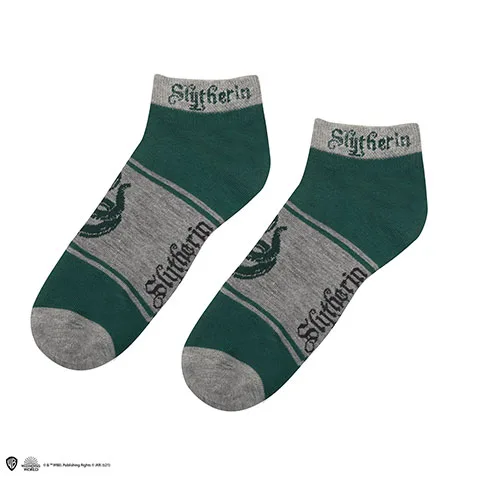 Lot de 3 paires de chaussettes courtes Serpentard - Harry Potter – Image 2