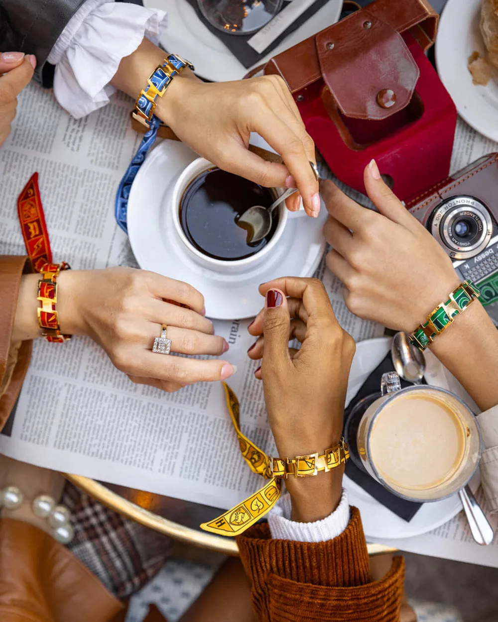 Bracelet laiton doré Serdaigle – Image 3
