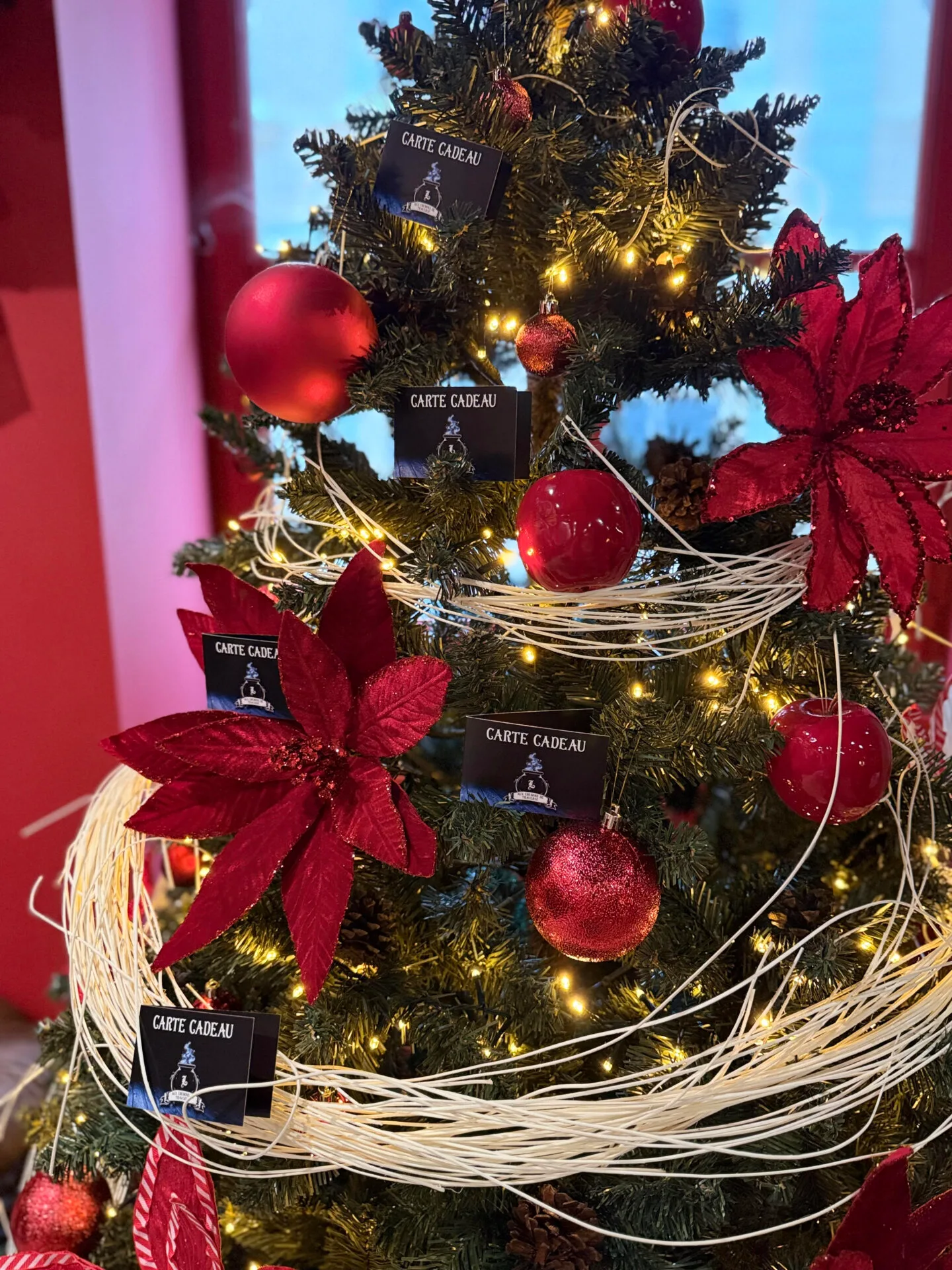 Carte cadeau sapin
