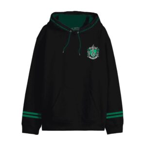 Sweat Harry Potter Serpentard Noir et Vert - Blason Taille S