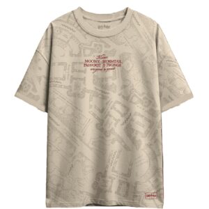 T-shirt Carte du Maraudeur Harry Potter Officiel - M